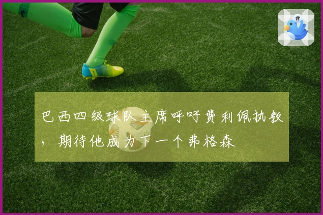 巴西四级球队主席呼吁费利佩执教，期待他成为下一个弗格森