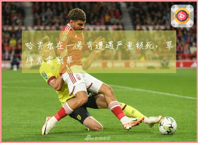 哈贾尔在一号弯遭遇严重锁死，草坪无需割草